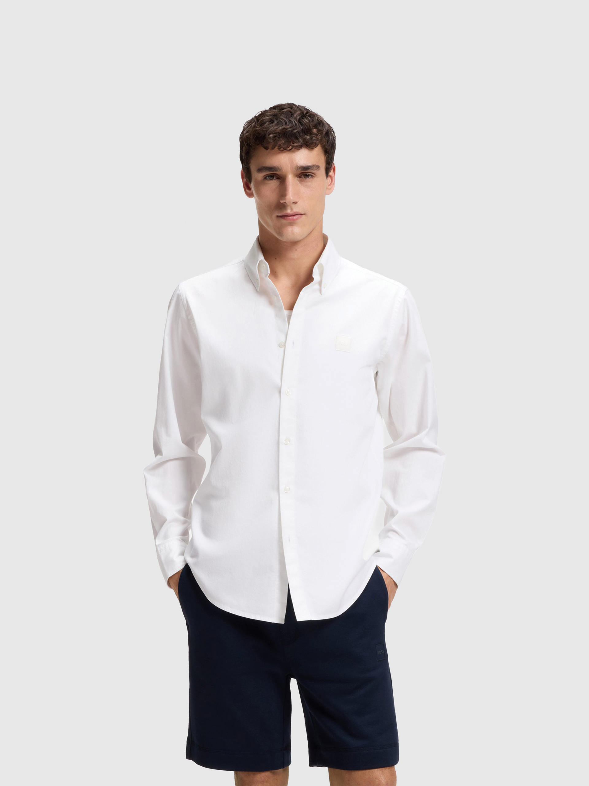 Shirt Man White Boss