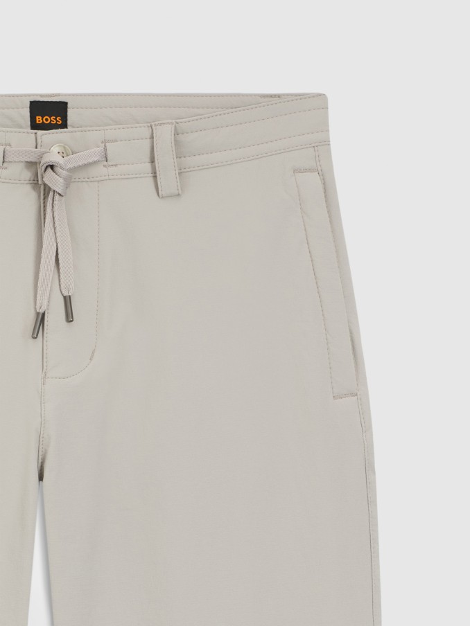 Pants Man Cream Boss - Orange
