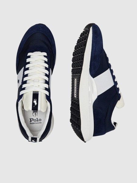Sapatilha Ralph Lauren Homem Train 89 Ribsneakers-Low