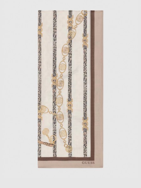 Cachecol Guess Mulher Printed Scarf 70X180
