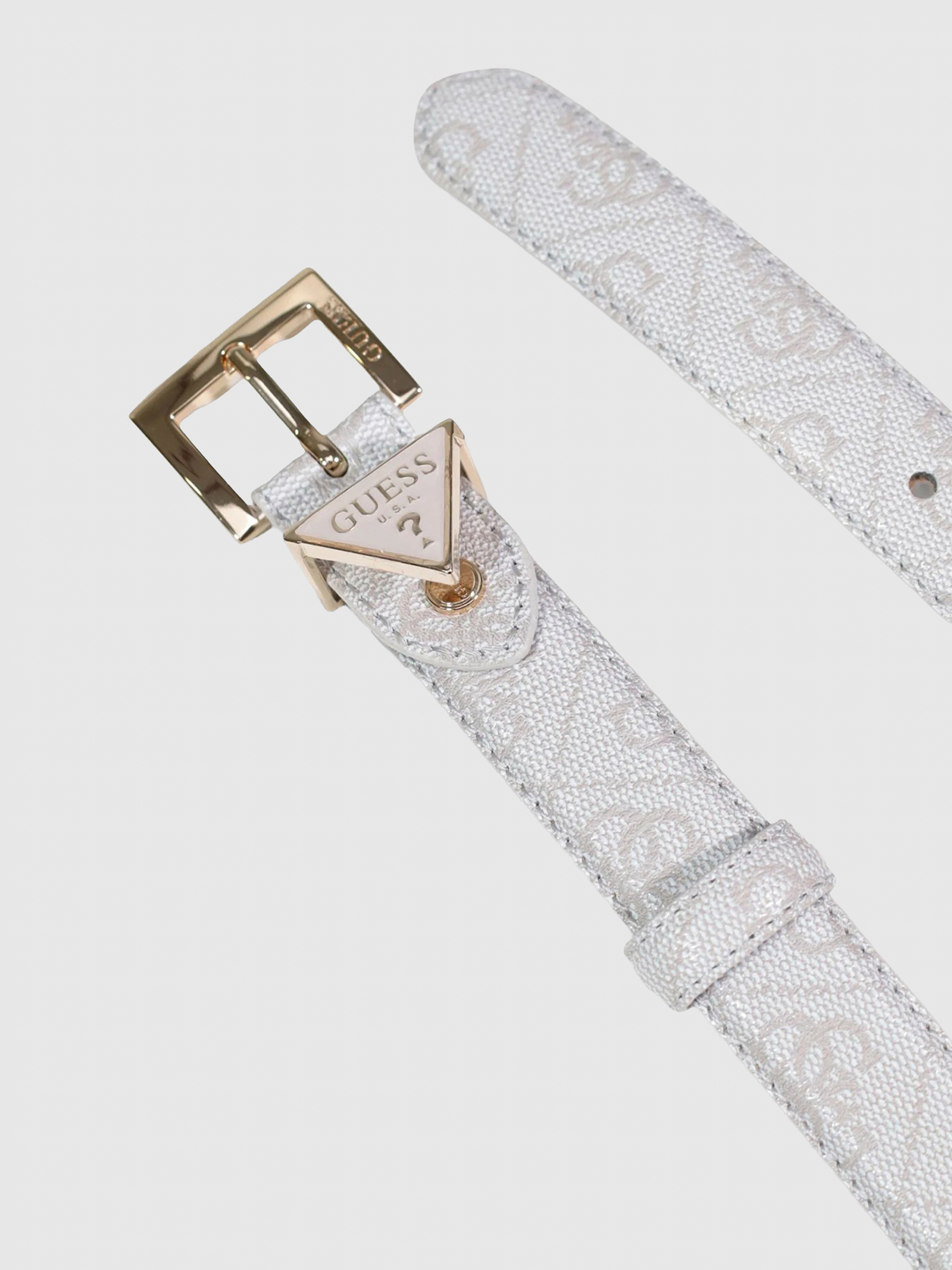 Cinturon Mujer Beige Guess