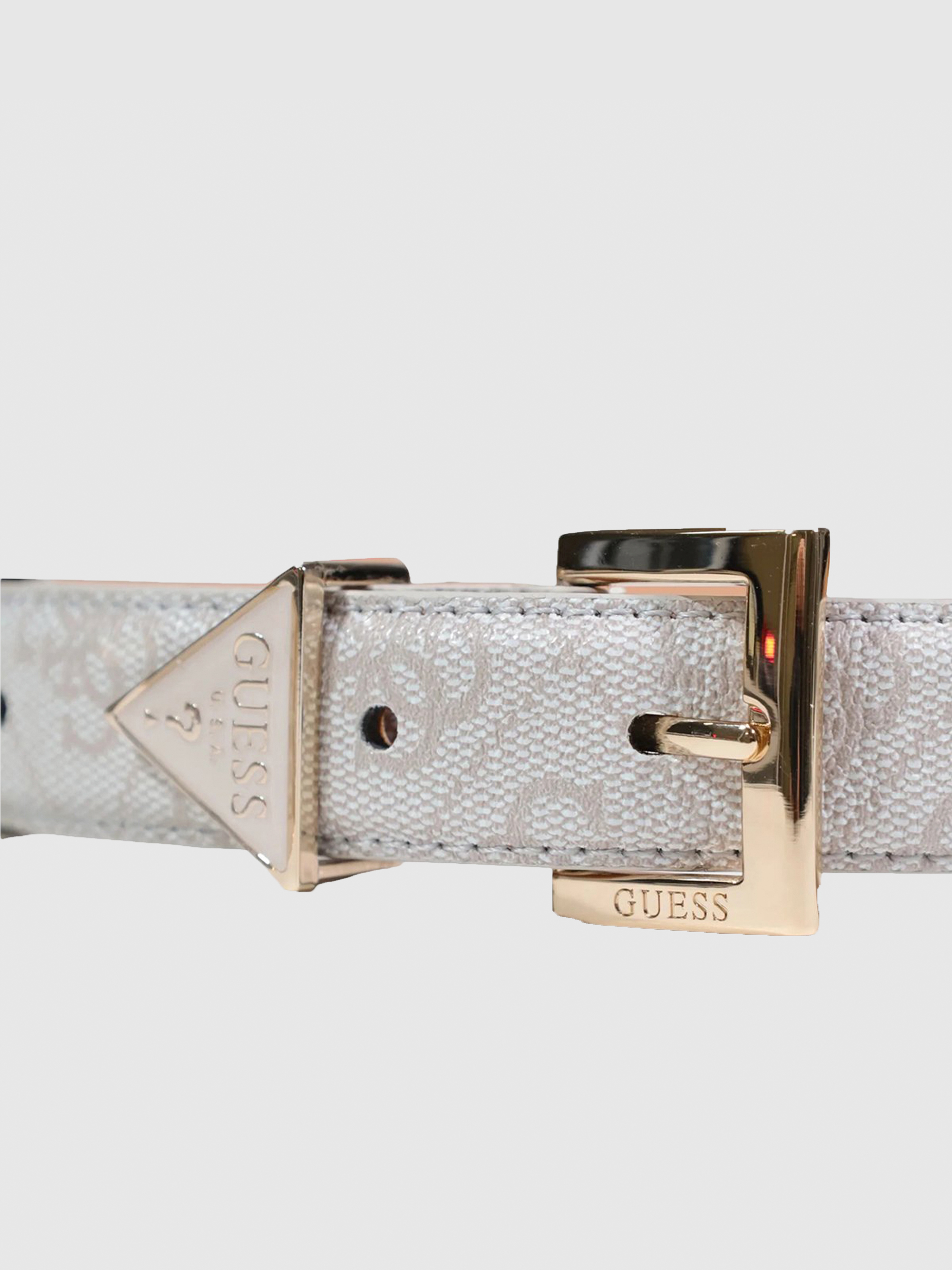 Cinturon Mujer Beige Guess