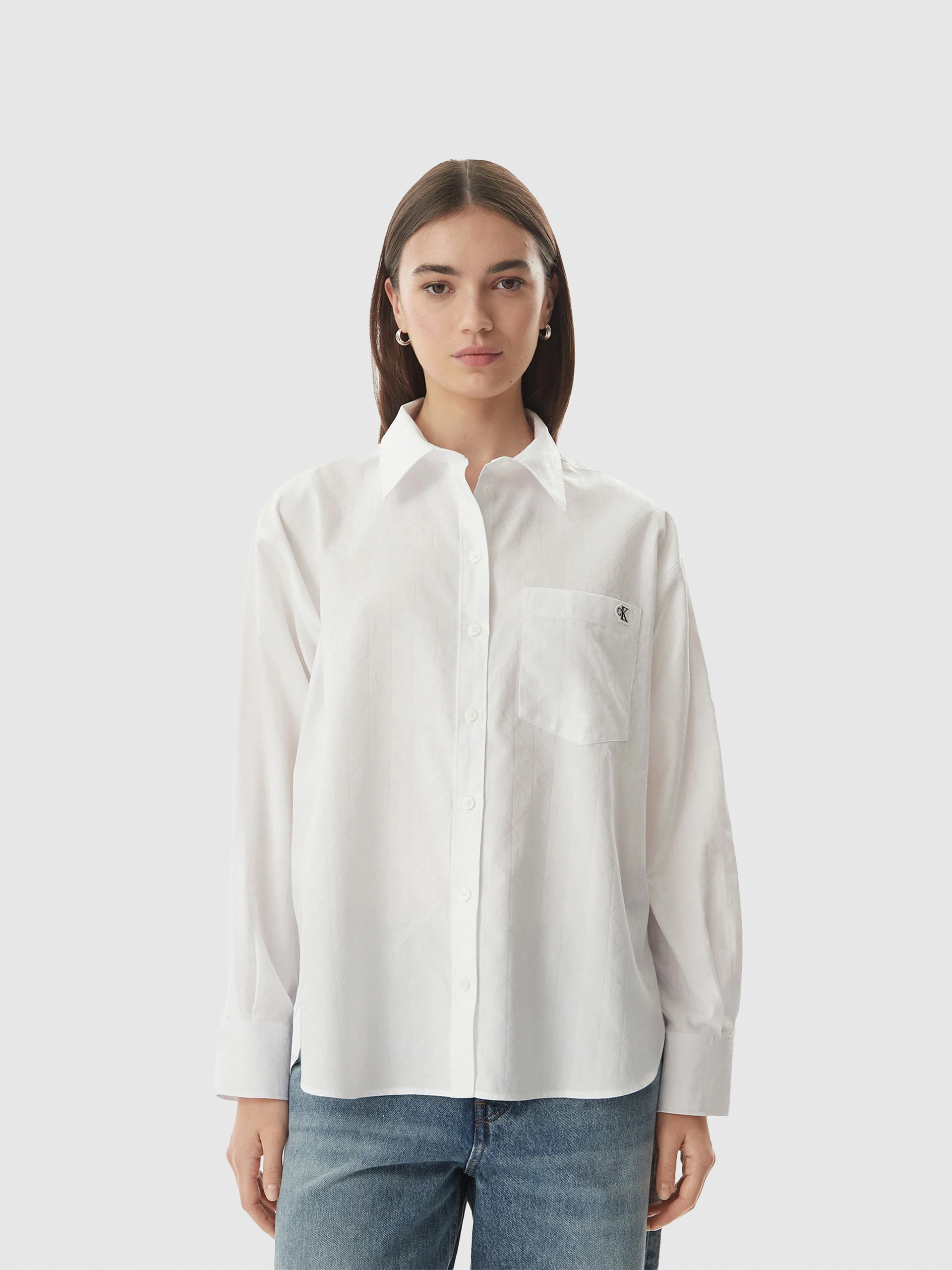 Shirt Woman White Calvin Klein