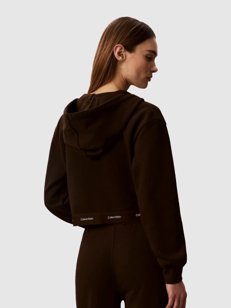 Jacket Woman Dark Brown Calvin Klein
