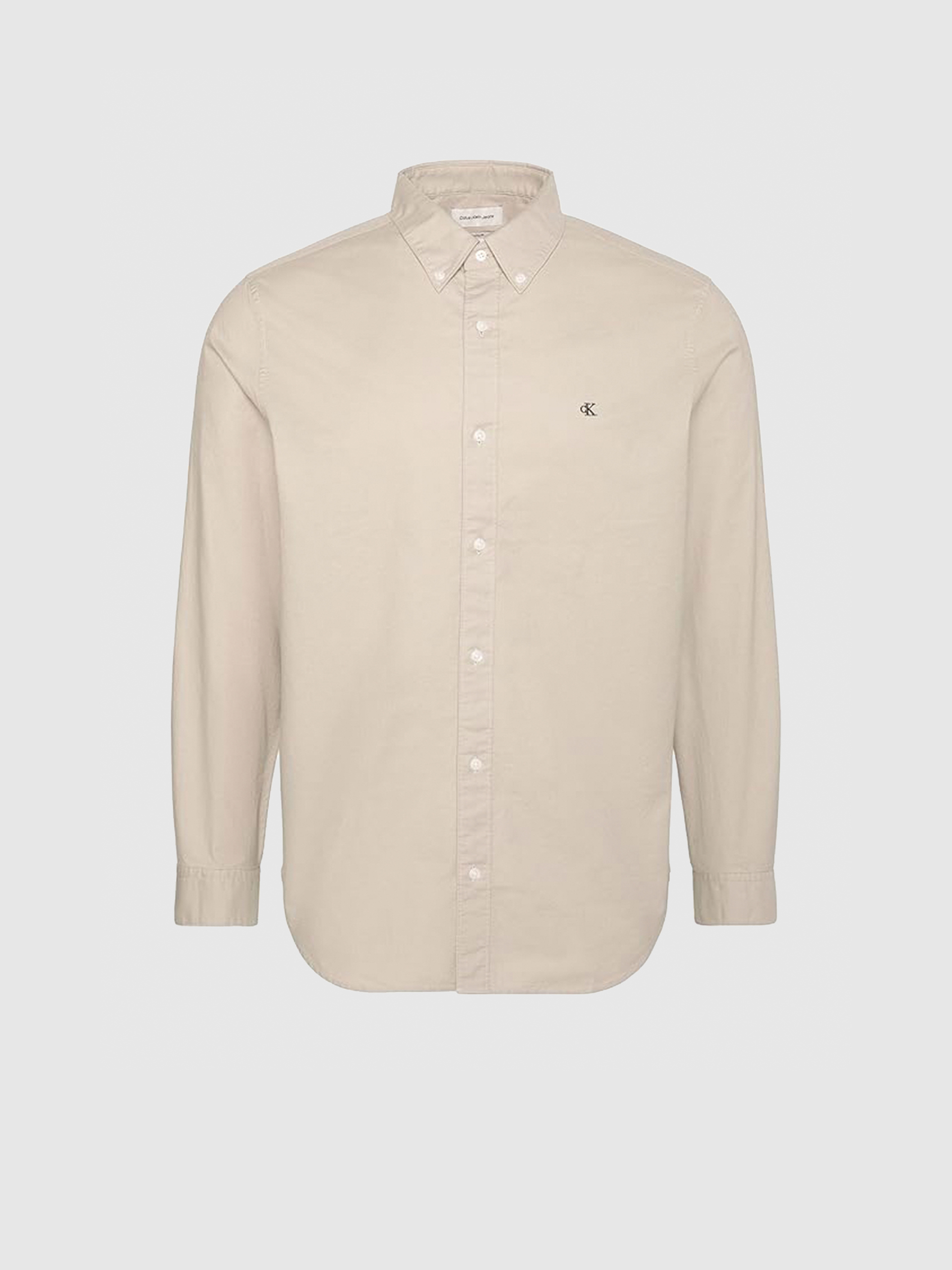 Shirt Man Beige Calvin Klein
