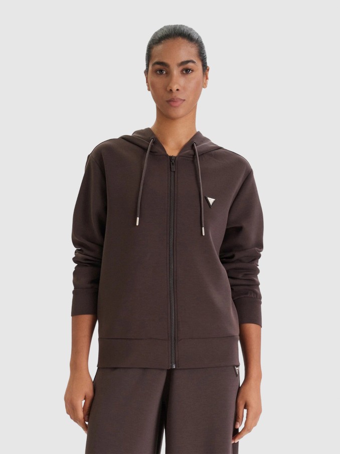 Coat Woman Brown Guess Underwear