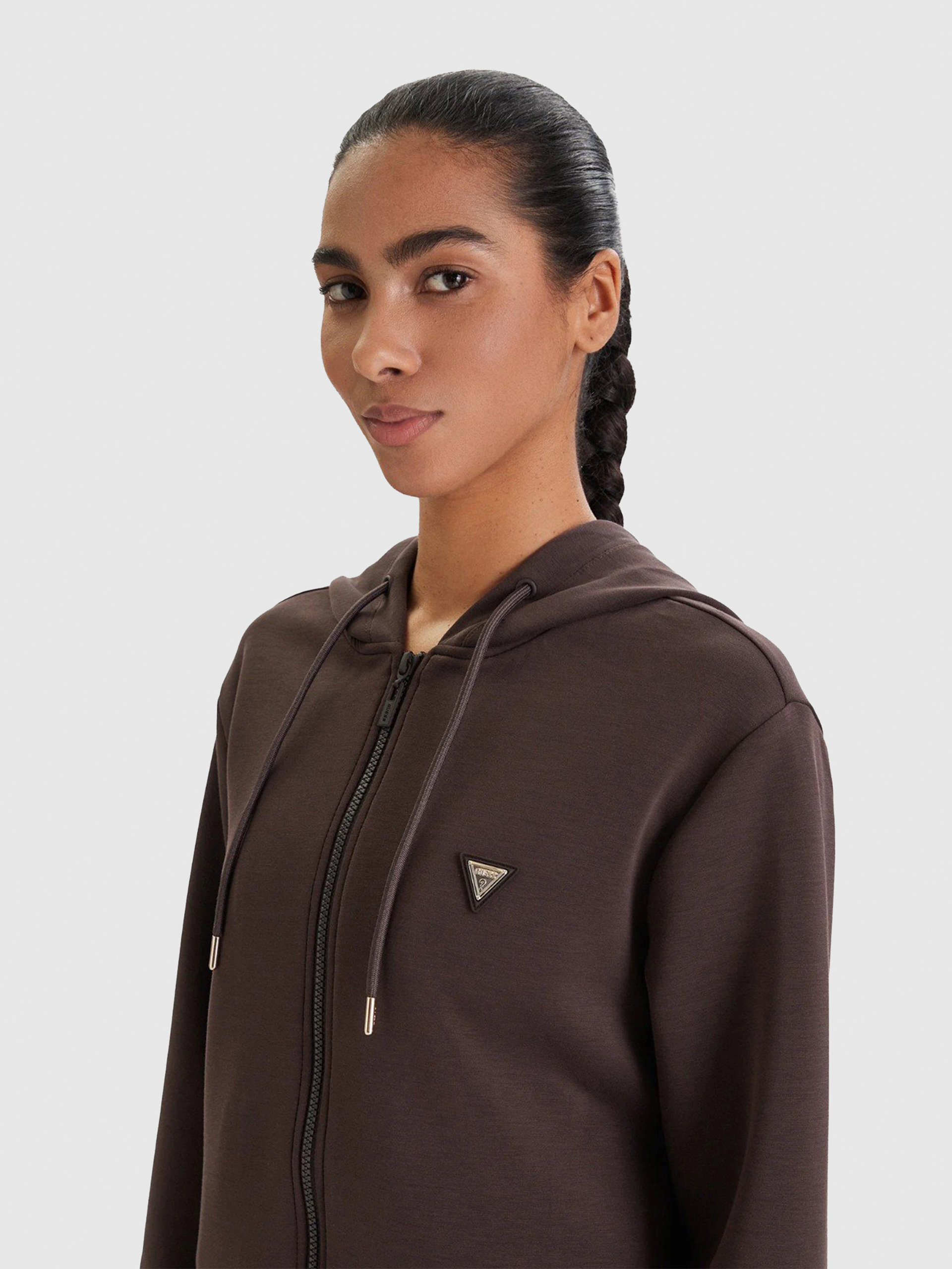 Coat Woman Brown Guess Underwear