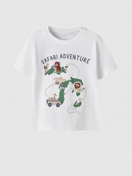 T-Shirt Name It Menino Nmmhuber Ss Nreg Top