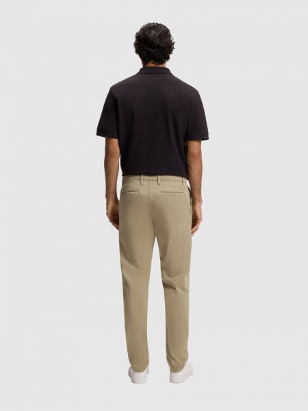 Pants Man Beige Boss
