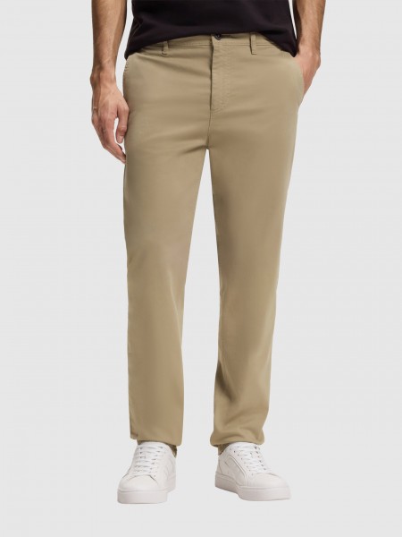 Pants Man Beige Boss