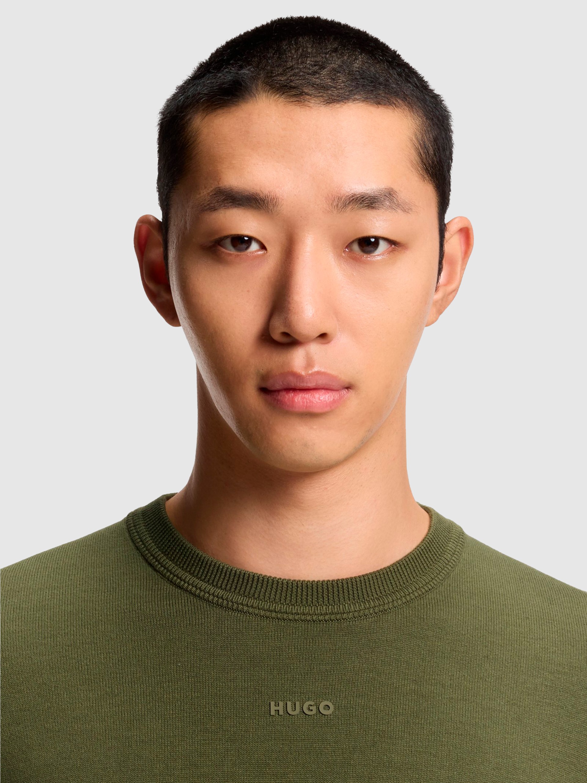 Pullover Man Green Hugo Boss
