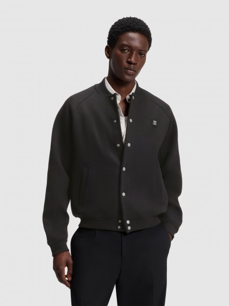 Jacket Man Black Hugo Boss Jacket Man Black Hugo Boss