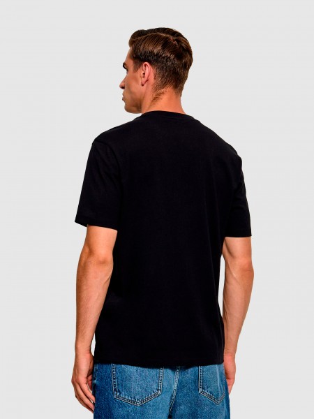 T-Shirt Hugo Homem Dulivio_U263 T-Shirt Hugo Homem Dulivio_U263