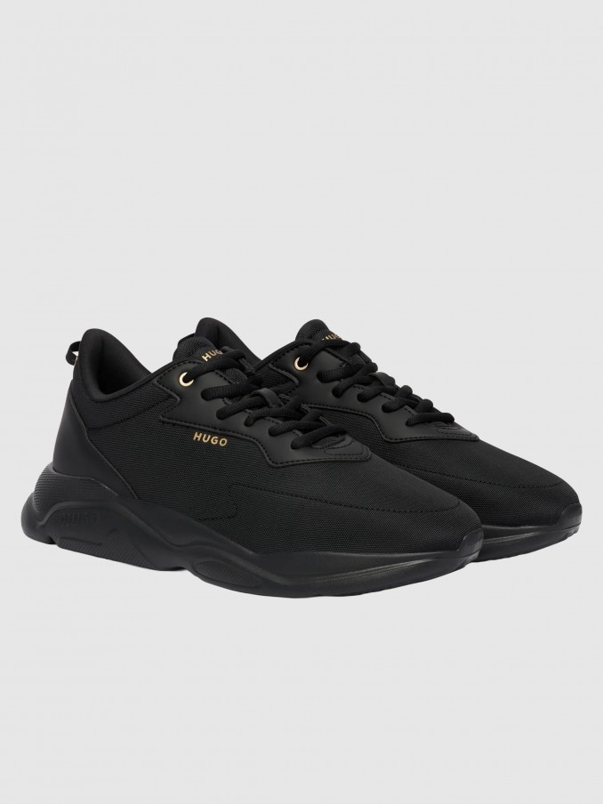Tenis Hombre Negro Hugo Boss