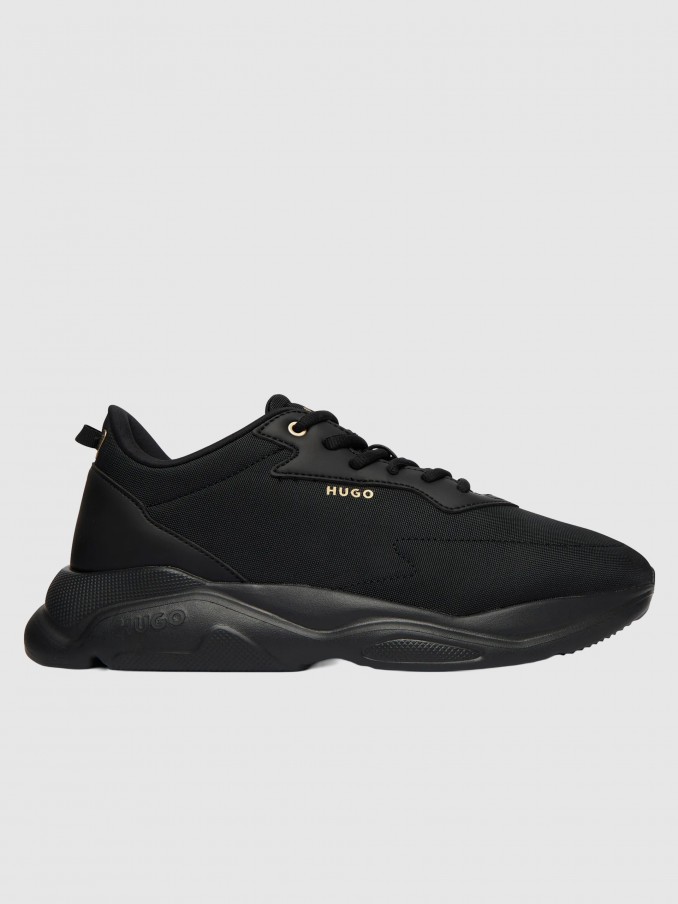 Tenis Hombre Negro Hugo Boss