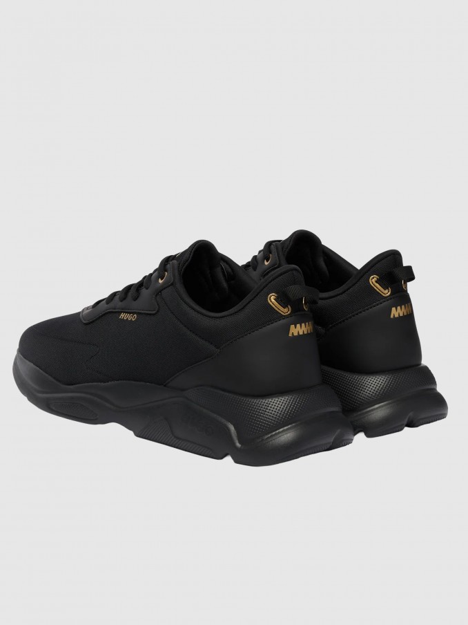 Tenis Hombre Negro Hugo Boss