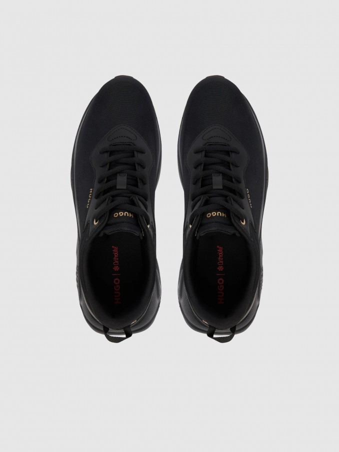 Tenis Hombre Negro Hugo Boss