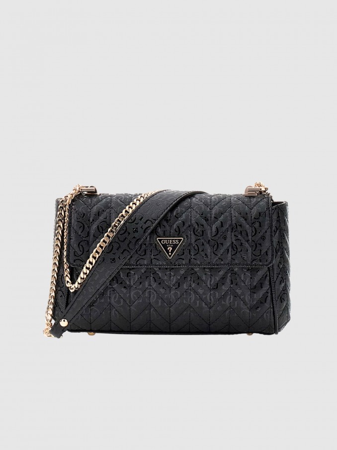 Mala Guess Mulher Stacey Convertible Xbody Flap