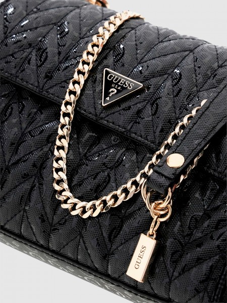 Mala Guess Mulher Stacey Convertible Xbody Flap