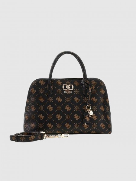 Mala Guess Mulher Emelie Logo 2 Comp Satchel