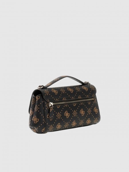 Mala Guess Mulher Emelie Logo Flap Crossbody Mala Guess Mulher Emelie Logo Flap Crossbody