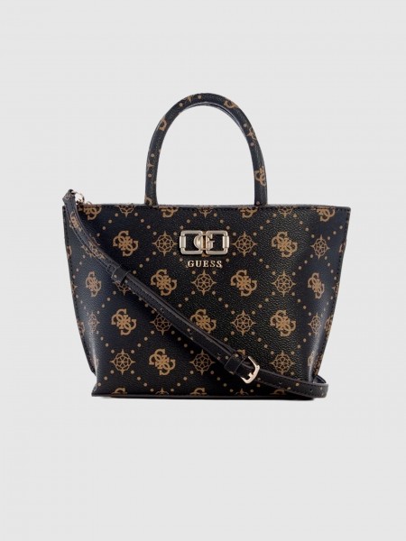 Mala Guess Mulher Emelie Logo Mini Tote