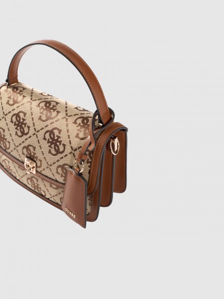 Mala Guess Mulher Audrey Logo Cnvrtbl Xbdy Flap