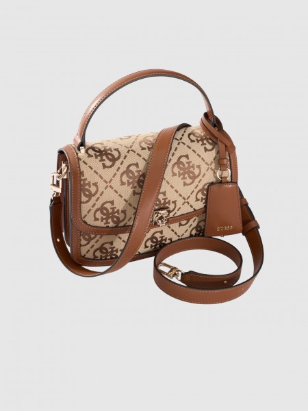 Mala Guess Mulher Audrey Logo Cnvrtbl Xbdy Flap