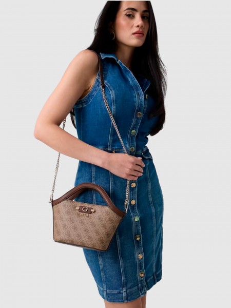 Mala Guess Mulher Lindsey Mini Tote Mala Guess Mulher Lindsey Mini Tote
