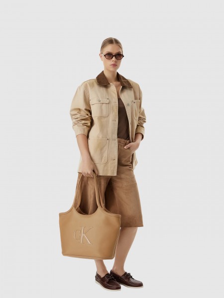 Mala Calvin Klein Mulher Bold Ck Shopper