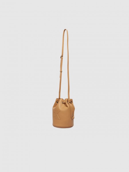 Mala Calvin Klein Mulher Bold Ck Small Bucket Bag