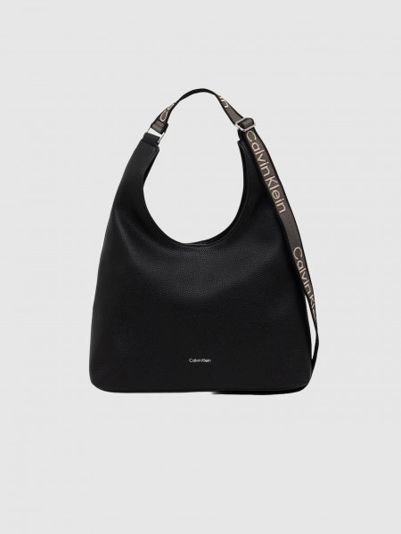 Mala Calvin Klein Mulher Webbing Adj Strap Large Shoulder