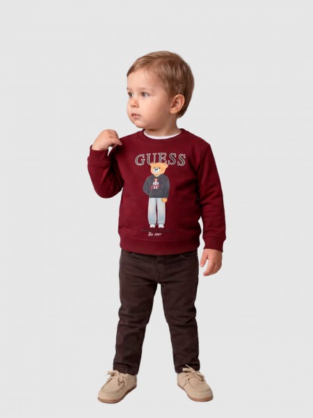 Sweatshirt Guess Menino Ls Active Top