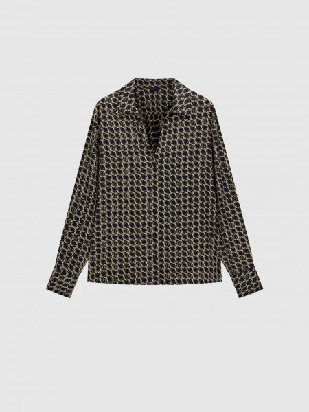 Camisa Guess Mulher Ls New Concetta Shirt