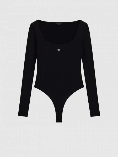 Body Guess Mulher Ls Square Nk Larissa Body
