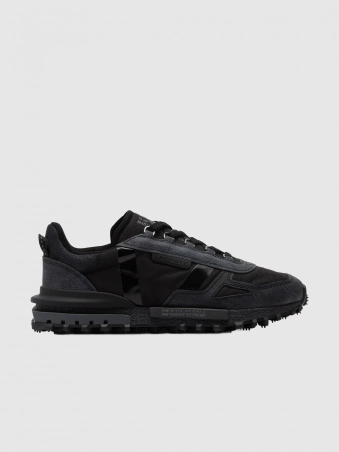 Sneakers Man Black Lacoste