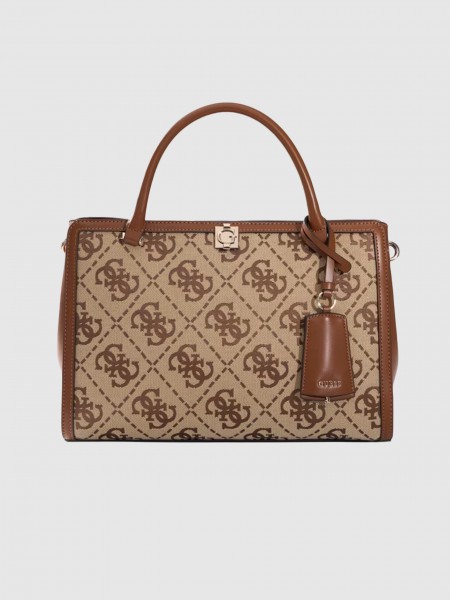 Mala Guess Mulher Audrey Logo Girlfriend Satchel