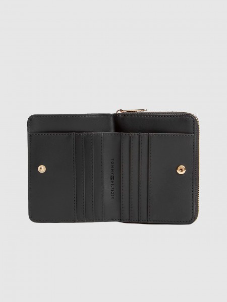 Carteira Tommy Hilfiger Mulher Th Icon Med Za W/flap