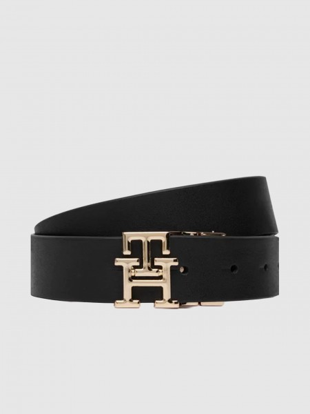 Cinto Tommy Hilfiger Mulher Th Logo Rev 3.0 Pebble Cinto Tommy Hilfiger Mulher Th Logo Rev 3.0 Pebble