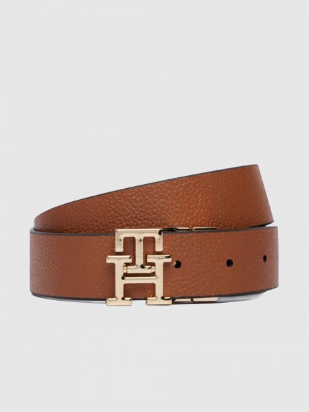 Cinto Tommy Hilfiger Mulher Th Logo Rev 3.0 Pebble Cinto Tommy Hilfiger Mulher Th Logo Rev 3.0 Pebble