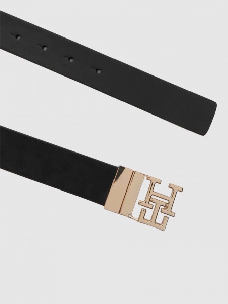 Cinto Tommy Hilfiger Mulher Th Logo Rev 3.0 Pebble Cinto Tommy Hilfiger Mulher Th Logo Rev 3.0 Pebble