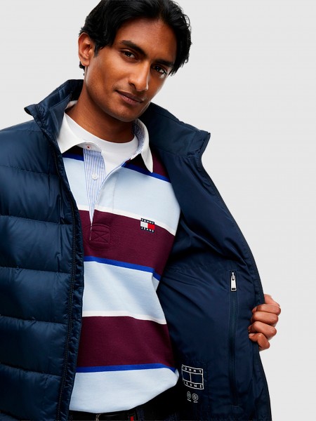 Kispo Tommy Jeans Homem Tjm Light Down Jacket Ext Kispo Tommy Jeans Homem Tjm Light Down Jacket Ext