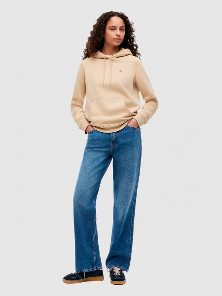 Sweatshirt Tommy Jeans Mulher Tjw Reg S Flag Hoodie