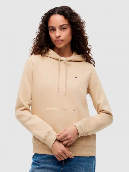 Sweatshirt Tommy Jeans Mulher Tjw Reg S Flag Hoodie
