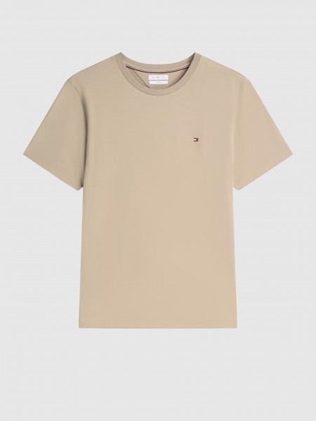 T-Shirt Tommy Hilfiger Homem Ess Seasonal Reg Fit Solid Tee