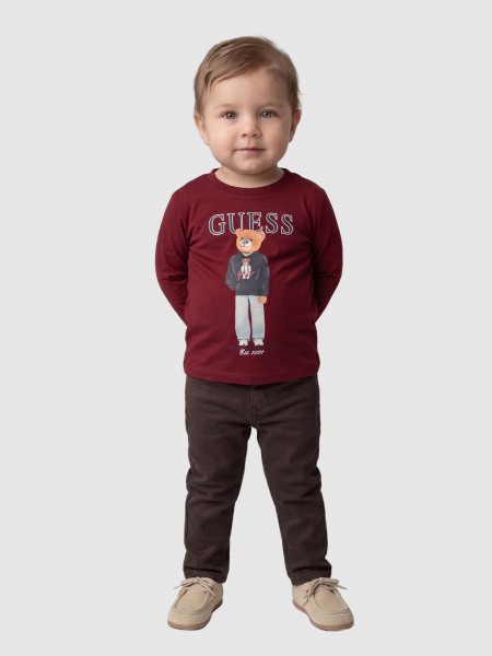 Camisola Guess Menino Ls T-Shirt