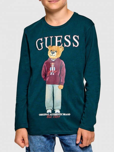 Camisola Guess Menino Ls T-Shirt