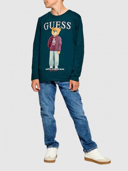 Camisola Guess Menino Ls T-Shirt
