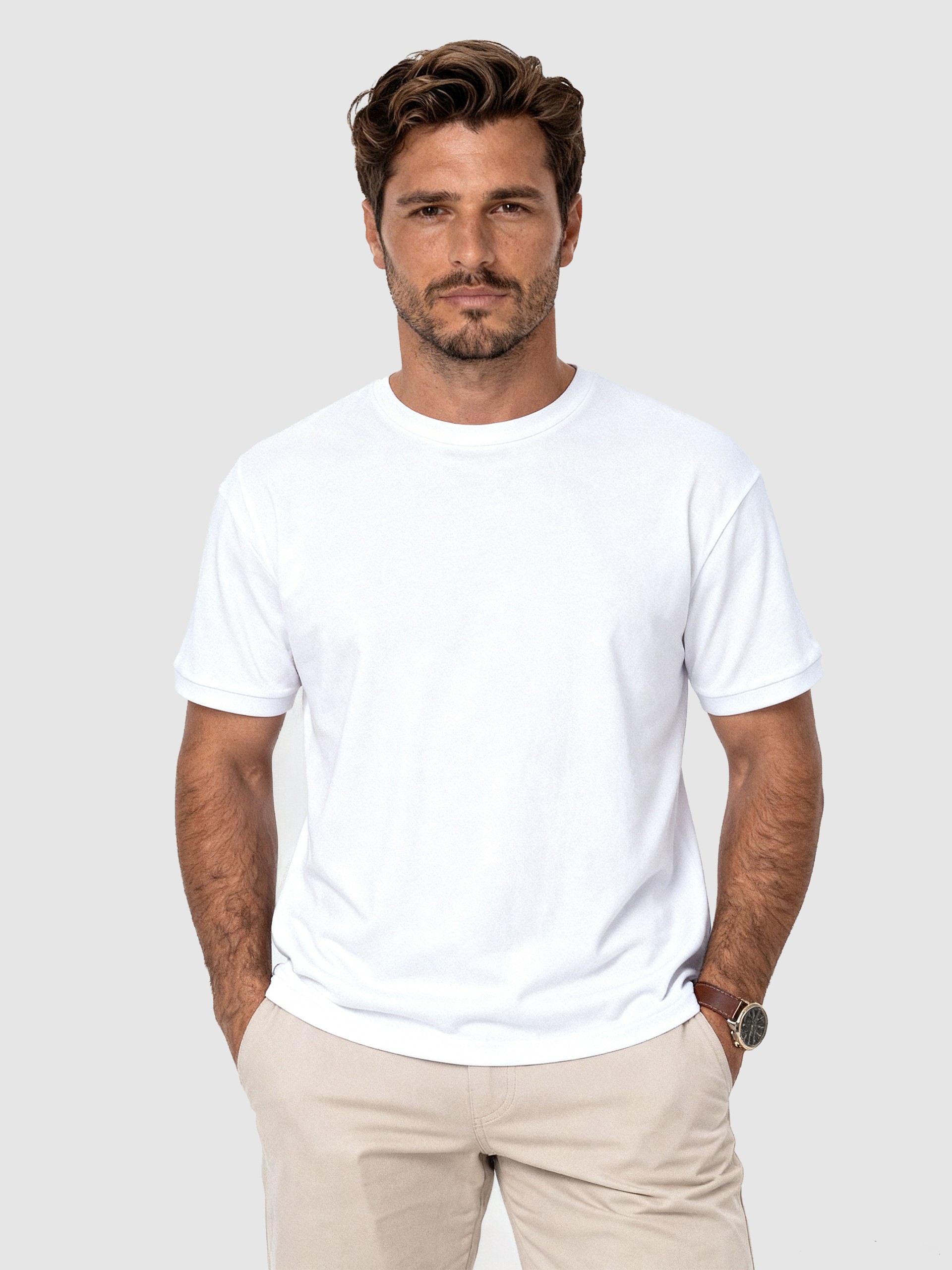 T-Shirt Man White Westrags