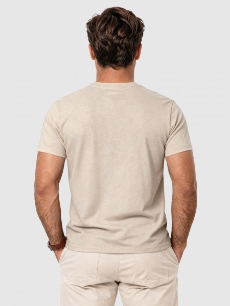 T-Shirt Man Cream Westrags